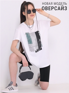 Футболка женская Апрель 273жен001РП белая 96/164