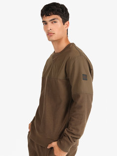 Свитшот мужской Colins CL1066514 хаки XS