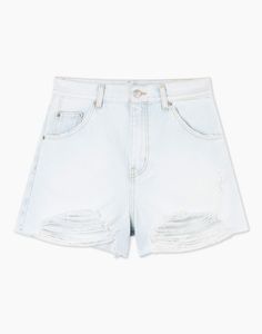 Шорты женские Gloria Jeans GSH011906 светло-голубой /супер арктик/ XL/170