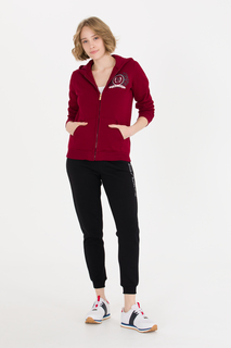 Спортивные брюки женские U.S. POLO Assn. G082SZ0OP0PT0123 черные XL