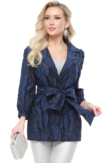 Жакет женский DSTrend Облаченная в роскошь синий 50 RU