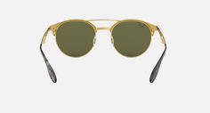 Солнцезащитные очки унисекс Ray-Ban RB3545 золотистые