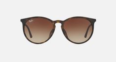 Солнцезащитные очки унисекс Ray-Ban RB4274F коричневые