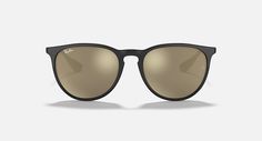 Солнцезащитные очки унисекс Ray-Ban RB4171F черные/коричневые