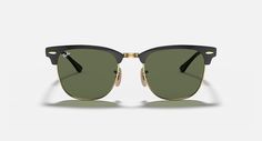 Солнцезащитные очки унисекс Ray-Ban RB3716 черные/зеленые