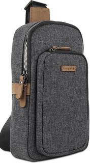 Сумка-слинг мужская Bugatti 49650149 серая