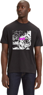 Футболка мужская Levis Men Relaxed Fit Graphic Tee черная M Levis®
