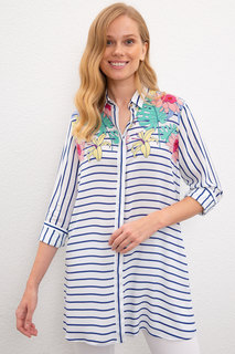 Рубашка женская U.S. POLO Assn. G082SZ0040MINGS020Y белая 42 RU