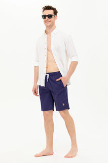 Повседневные шорты мужские U.S. POLO Assn. G081SZ0660BLANCO23 синие 3XL