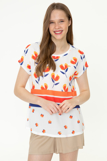 Футболка женская U.S. POLO Assn. G082SZ0110FODET белая XS