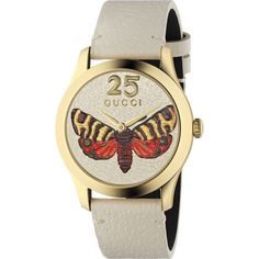 Наручные часы женские Gucci YA1264062 бежевые