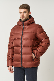 Пуховик мужской Baon B5022702 коричневый S