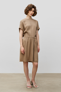 Платье женское Baon B4523108 коричневое L