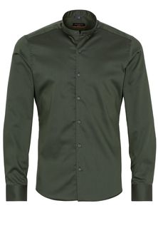 Рубашка мужская ETERNA 3368-48-F08S зеленая 40
