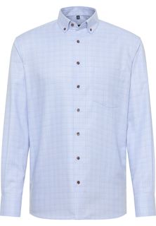 Рубашка мужская ETERNA 8164-12-X18U голубая 44