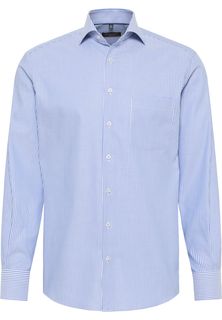 Рубашка мужская ETERNA 8147-14-X19K синяя 42