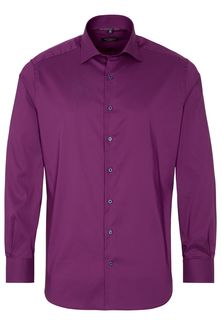 Рубашка мужская ETERNA 3377-96-X18K фиолетовая 43