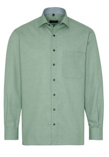 Рубашка мужская ETERNA 3270-44-E15K зеленая 40
