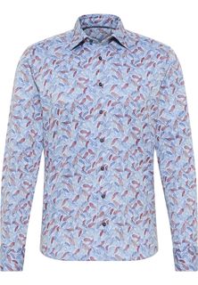 Рубашка мужская ETERNA 8160-57-FS8P голубая 44