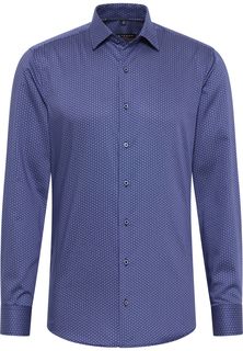 Рубашка мужская ETERNA 4088-18-F18P синяя 43