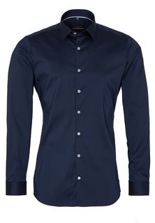 Рубашка мужская ETERNA 3377-19-Z181 синяя 40