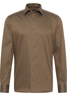 Рубашка мужская ETERNA 3324-27-X18K коричневая 41
