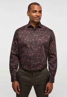 Рубашка мужская ETERNA 4077-58-X17V коричневая 44