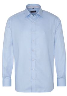 Рубашка мужская ETERNA 3475-12-X94K голубая 43