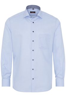 Рубашка мужская ETERNA 3370-12-X15K голубая 42
