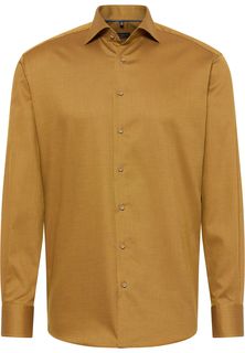Рубашка мужская ETERNA 3325-79-X18K желтая 44