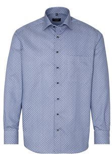 Рубашка мужская ETERNA 3467-18-E19K голубая 40
