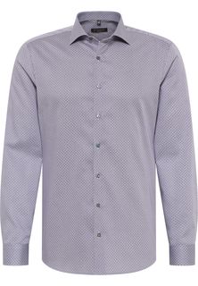 Рубашка мужская ETERNA 4093-58-F170 синяя 40