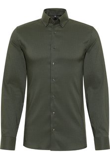 Рубашка мужская ETERNA 4051-46-F183 зеленая 39