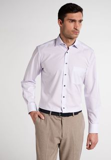 Рубашка мужская ETERNA 3333-90-X15K фиолетовая 41
