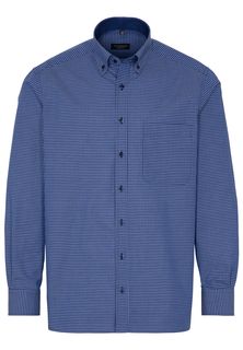 Рубашка мужская ETERNA 8917-09-E144 синяя 44
