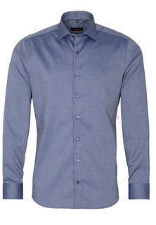 Рубашка мужская ETERNA 3495-18-F170 синяя 40