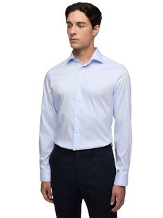 Рубашка мужская ETERNA 3377-11-E17K голубая 42