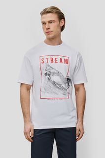 Футболка мужская Baon B7323021 белая 2XL