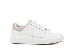 Кеды женские GEOX D36QFA046BNC1ZB5 белые 38 RU