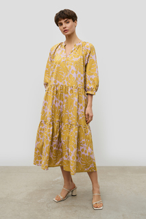 Платье женское Baon B4523015 желтое XS