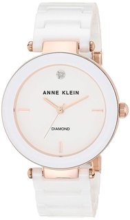 Наручные часы женские Anne Klein AK/1018RGTN белые