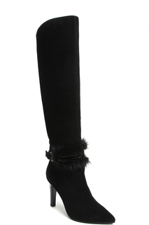 Сапоги женские Milana 182096-1 черные 38 RU