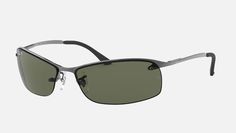 Солнцезащитные очки унисекс Ray-Ban 1RB3136 зеленые