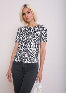 Футболка женская by Ksenia Avakyan ФА-МОД201А разноцветная 44 RU