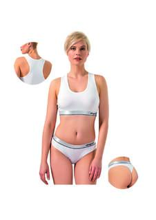 Комплект белья женский Oztas Underwear 23001-YG белый XL