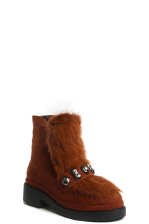 Ботинки женские Milana 1822463 оранжевые 39 RU