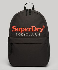 Рюкзак женский Superdry W9110347A черный, 45х30,5х13 см