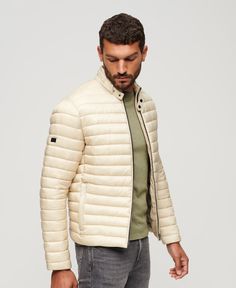 Куртка мужская Superdry M5011785A бежевая 3XL