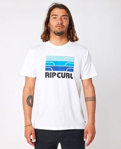 Футболка мужская Rip Curl 03NMTE белая M