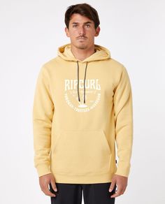 Толстовка мужская Rip Curl 01LMFL желтая XL